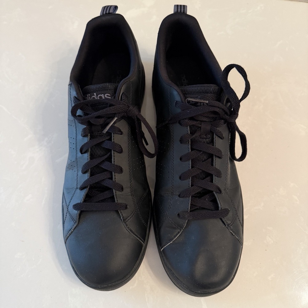 Adidas VS Advantage Core Black And White Size 14 F99253